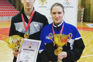 Filipu Radoviću i Snežani Ćulafić titule državnih prvaka