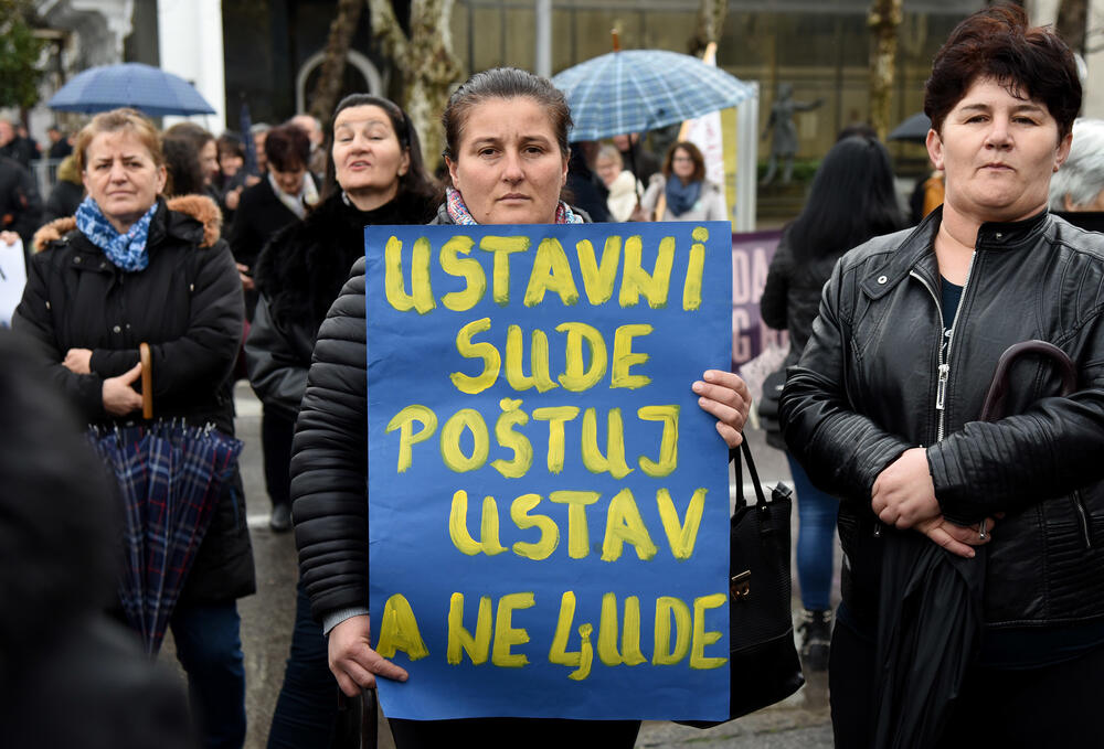 Sa današnjeg protesta