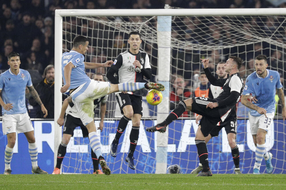 Sa meča Lacio - Juventus, Foto: Gregorio Borgia