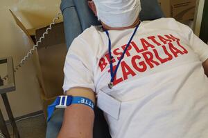 Nikolić ponovo pomjera granice: Donirao krv 124. put po redu