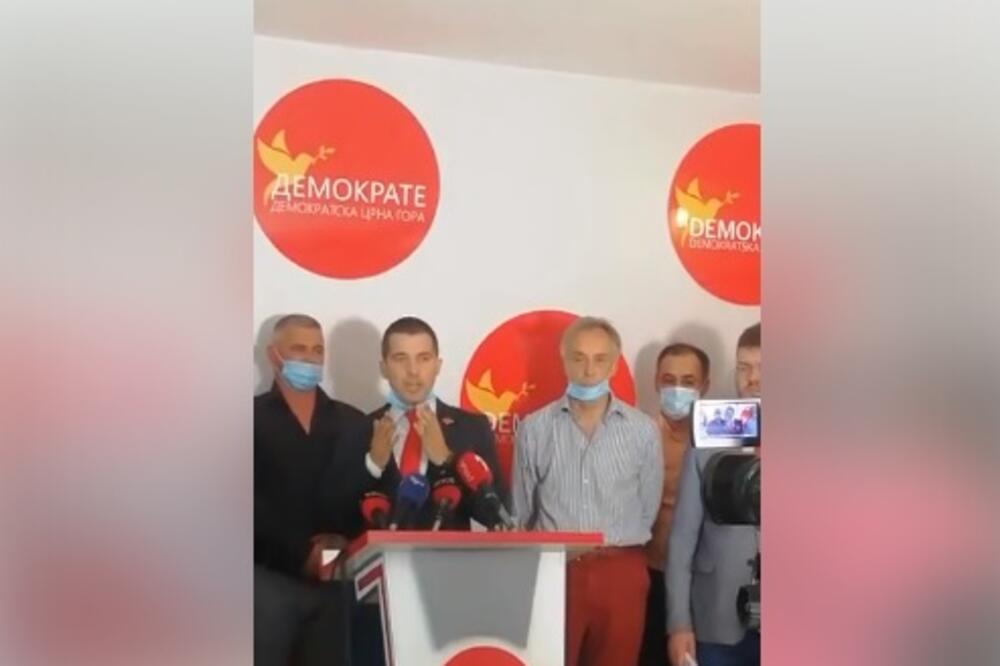 Bečić govori na konferenciji, Foto: Printscreen