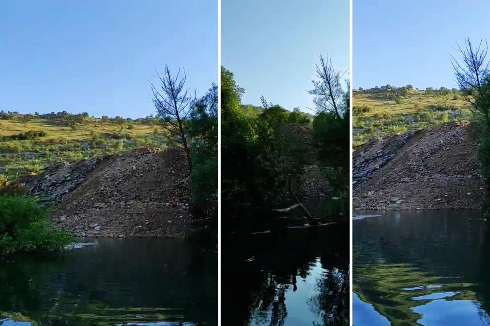 Otpad odložen u korito rijeke Zete, Foto: GP URA