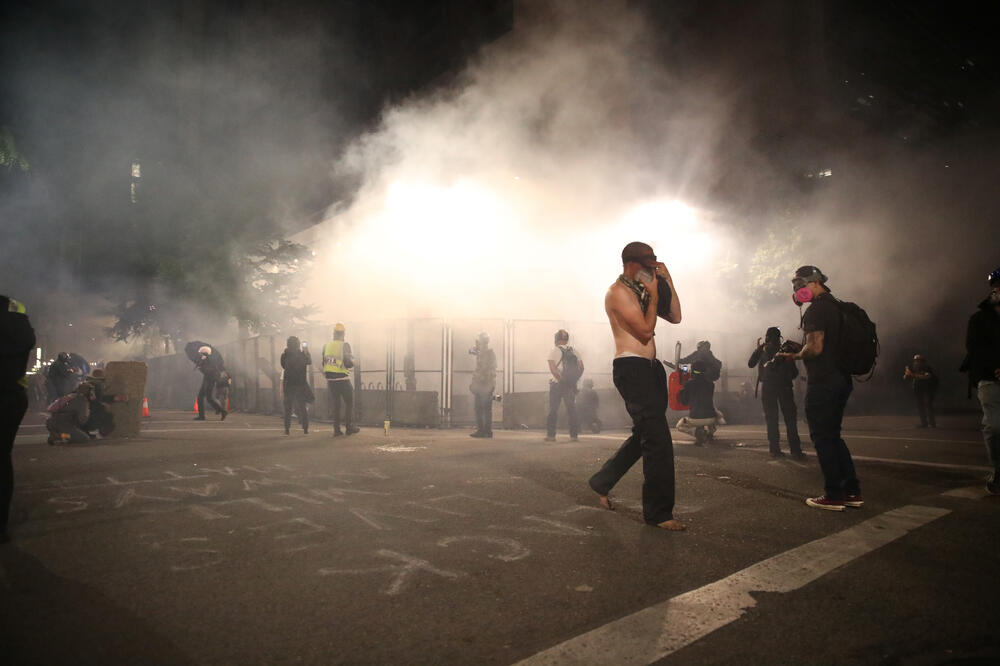 Sa protesta u Portlandu, Foto: Reuters