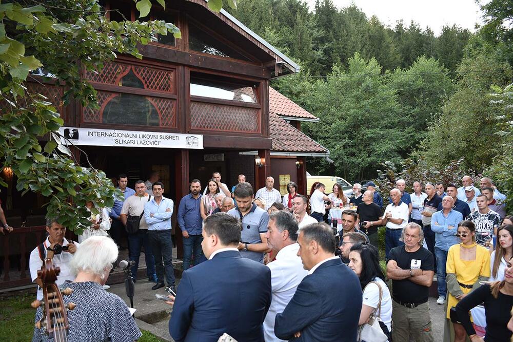 Sa susreta "Slikari Lazovići" prošle godine, Foto: Opština Bijelo Polje