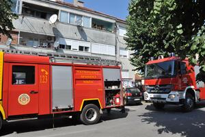 Izgorio stan u Nikšiću, pričinjena veća materijalna šteta