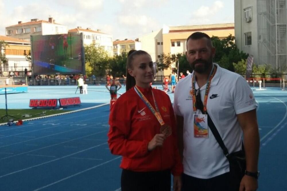 Ana i Danilo Ristić u Istanbulu, Foto: ASCG