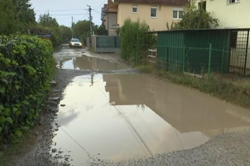 Detalj iz ulice na Zagoriču, Foto: Screenshot/TV Vijesti