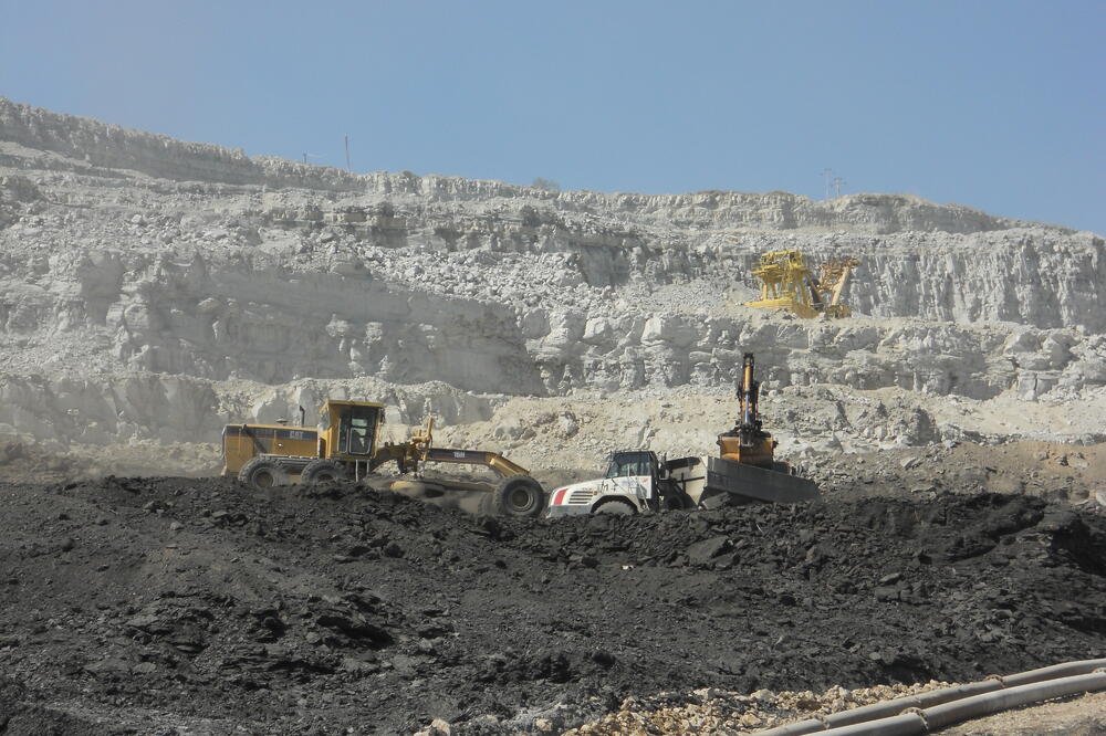 Sa površinskog kopa Rudnika uglja (ilsutracija), Foto: Goran Malidžan