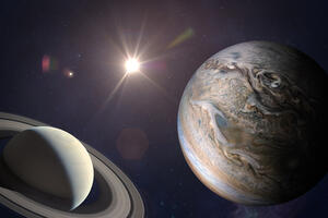 "Susret" Jupitera i Saturna u ponedjeljak vidljiv sa svih mjesta...