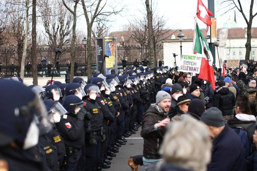 Sa protesta u Beču, Foto: Reuters