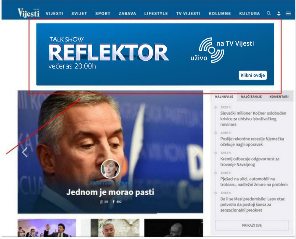 Reflektor online