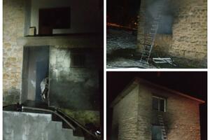 Bijelopoljski vatrogasci ugasili požar u porodičnoj kući Mrdaka