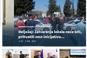 Otežana prijava na portal "Vijesti" zbog tehničkih problema