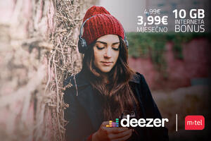 DEEZER - Muzička revolucija u džepu korisnika m:tel-a