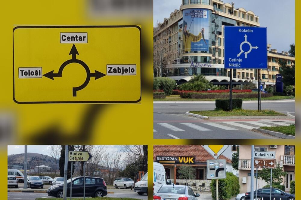 Putokazna signalizacija u Podgorici, Foto: Glavni grad Podgorica
