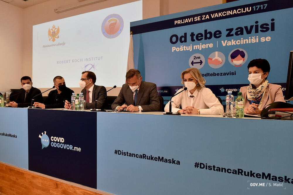 Sa obraćanja prilikom dolaska delegacije, Foto: Ministarstvo zdravlja