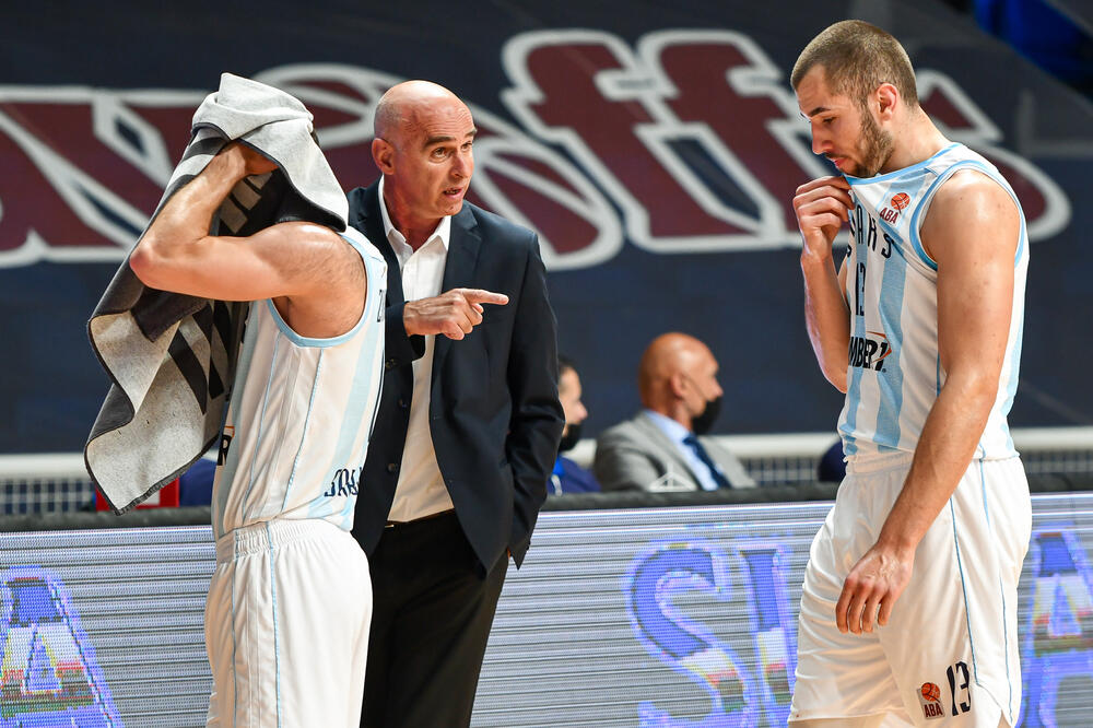 Miodrag Kadija na današnjem meču, Foto: ABA liga/Dragana Stjepanović