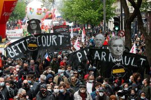 Sukob policije i demonstranata na protestima u Francuskoj