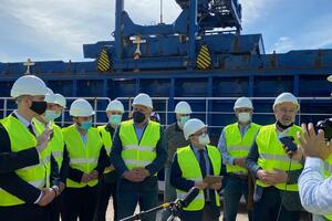 Krivokapić: Brod konačno spreman za izvoz grita u Španiju