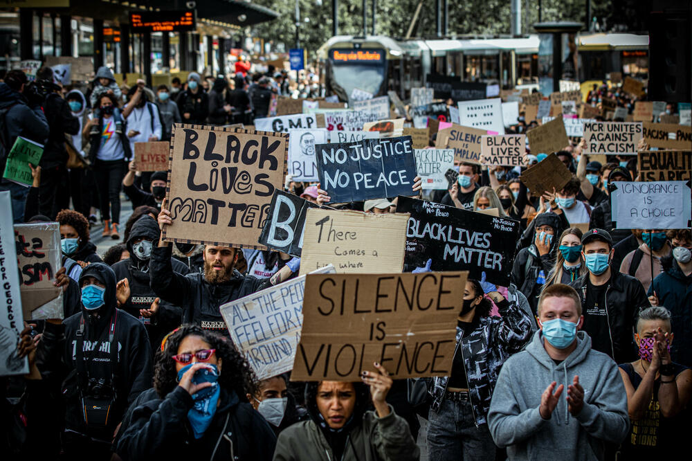 Sa jednog od protesta nakon smrti Flojda, Foto: Shutterstock