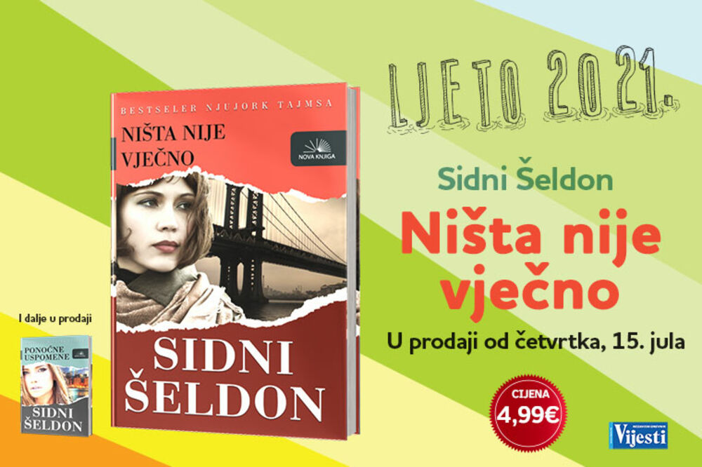 Sidni Šeldon - Ništa nije vječno, Foto: Vijesti Online