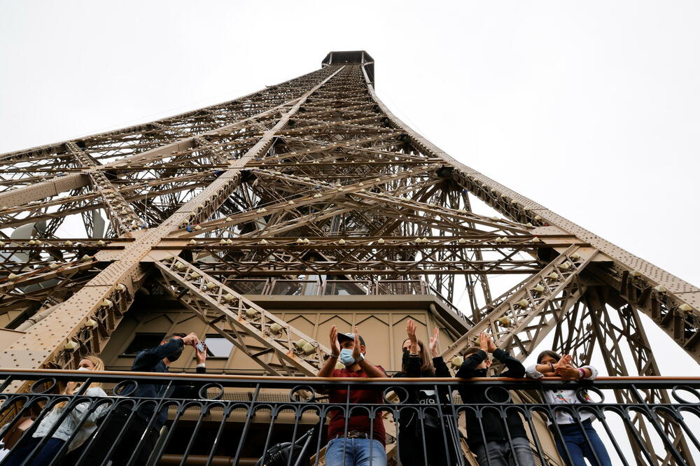 Detalj sa Ajfelovog tornja, Foto: Reuters