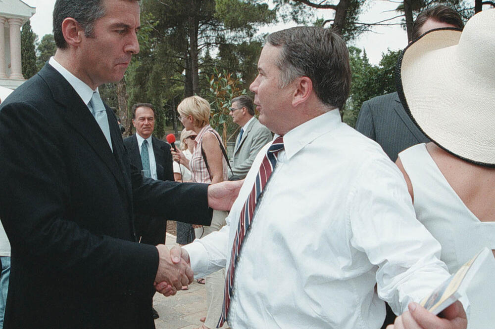 Đukanović i Montgomeri 2002. godine
