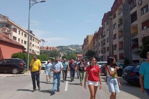 Protest na Cetinju zbog smjena u prosvjeti