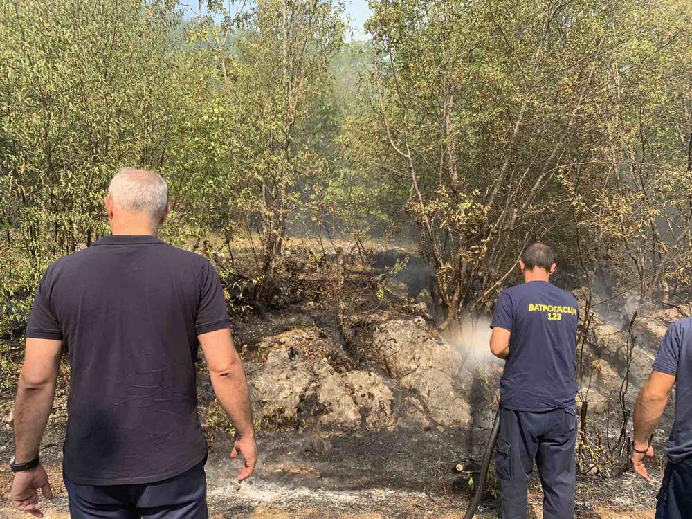 vatrogasci Cetinje, požar Katunska nahija