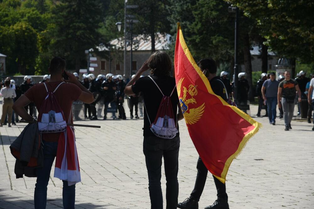 <p>Grupa građana blokilrala je danas magistralni put Podgorica - Cetinje. Prethodno su blokirali i kružni tok na ulazu u Cetinje. U foto galeriji fotoreportera Vijesti Borisa Pejovića pogledajte kako je to izgledalo.</p>