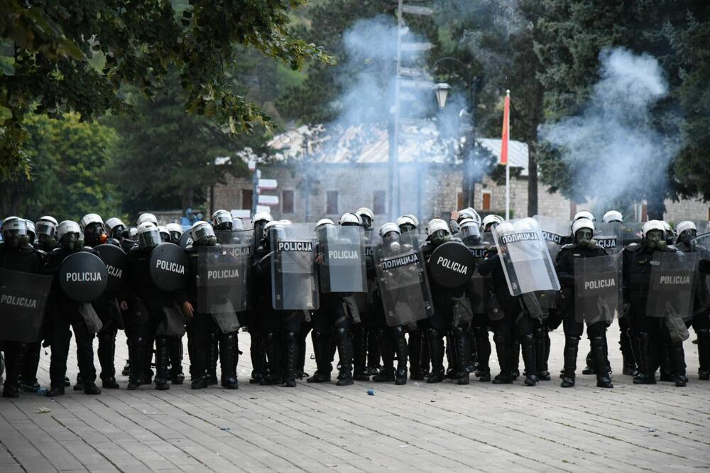 Policija danas na Catinju, Foto: Luka Zeković