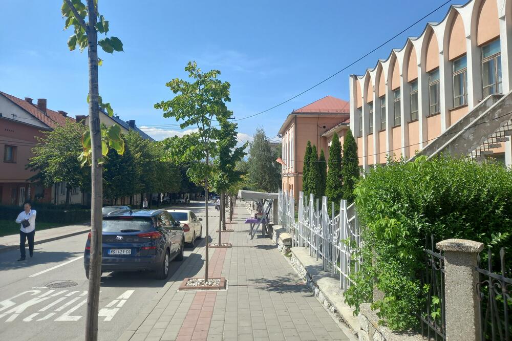 Tršova ulica u Pljevljima, Foto: Goran Malidžan