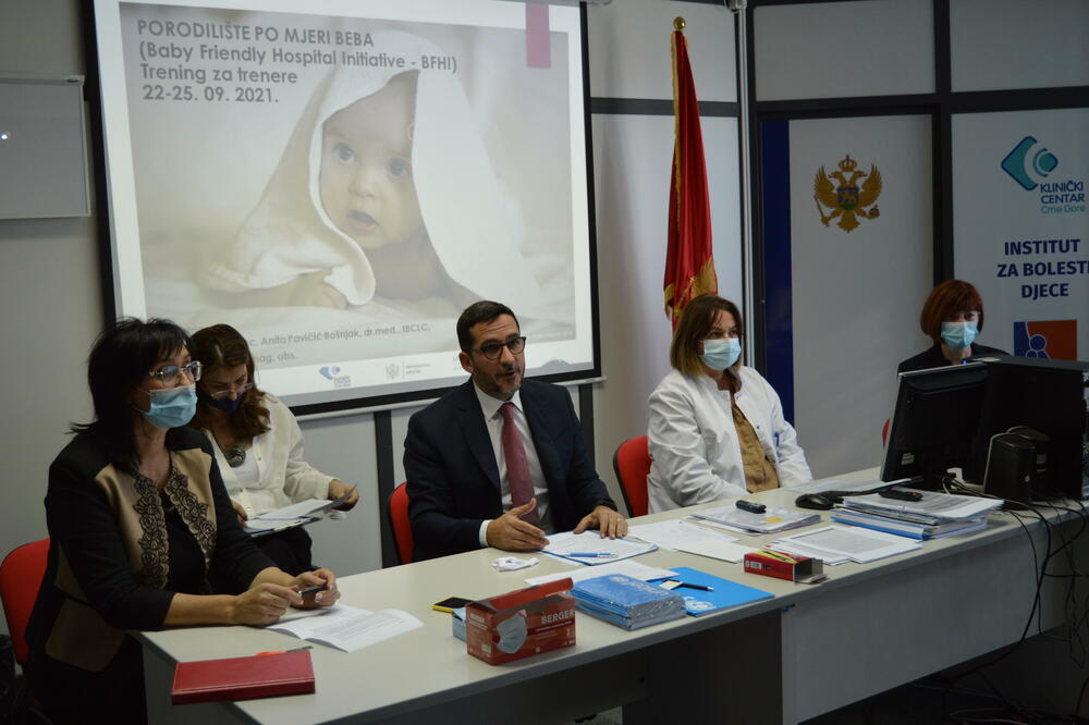 Training of health workers from maternity hospitals to promote breastfeeding