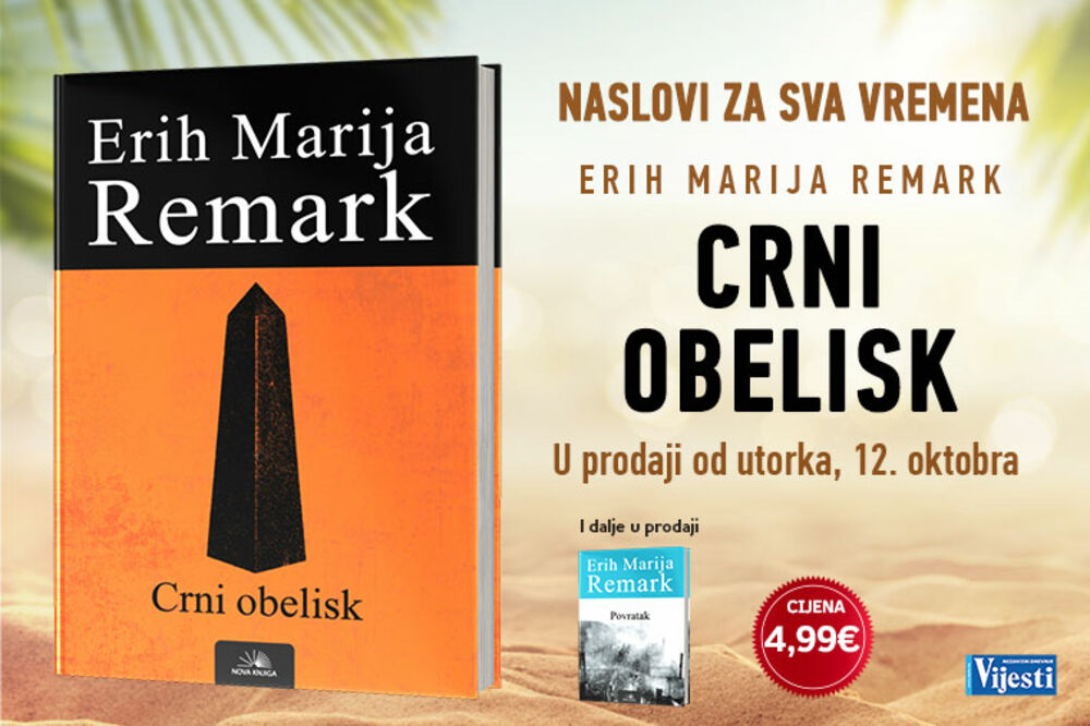 Erih Marija Remark - Crni obelisk, Foto: Vijesti online