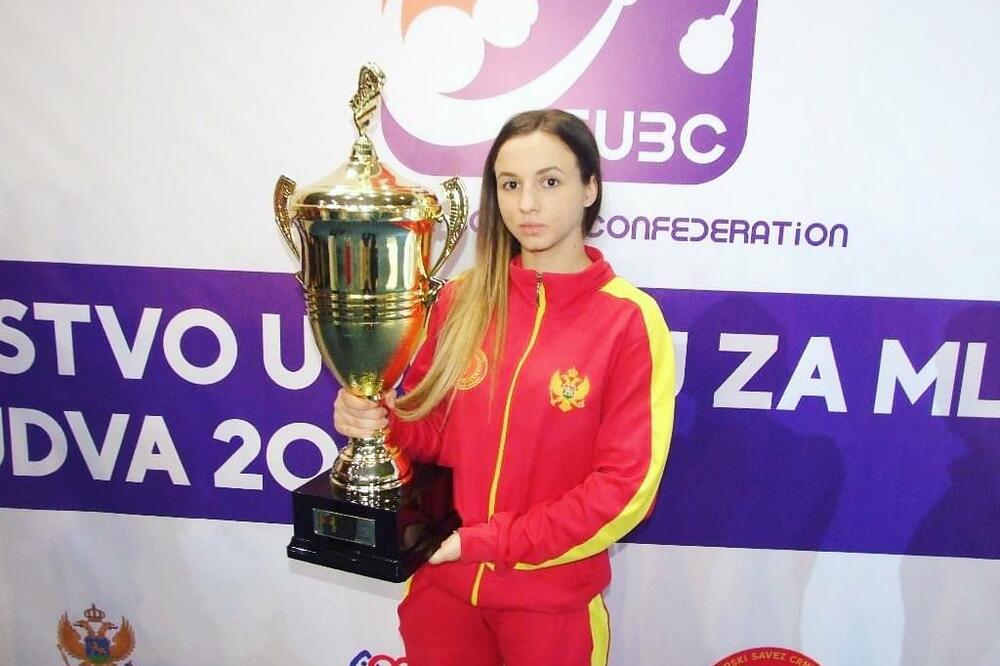 Gojković opet najbolja mlada bokserka Evrope, Foto: BSCG