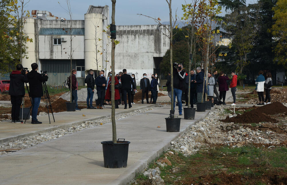 <p>“Ozelenili smo prostor oko KCCG, to je naša zahvalnost zbog njihove borbe protiv kovida. Radili smo uređenje oko bolnice u Pljevljima, škole u Beranama i bolnice, to je jedna akcija koja traje u kontinuitetu. Posadili smo dosta zelenila i u prostoru gdje su šume zapaljene”, kazao je Mitrović</p>