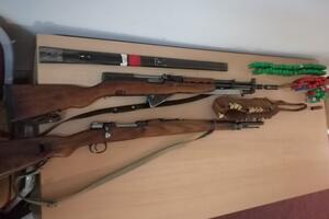 Policija u Nikšiću pronašla oružje i municiju