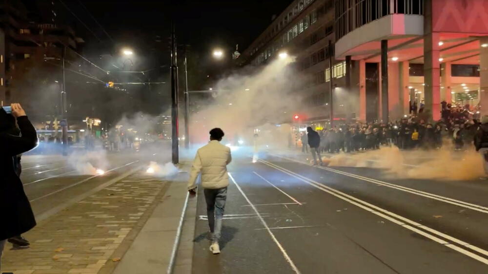 Sa protesta u Roterdamu