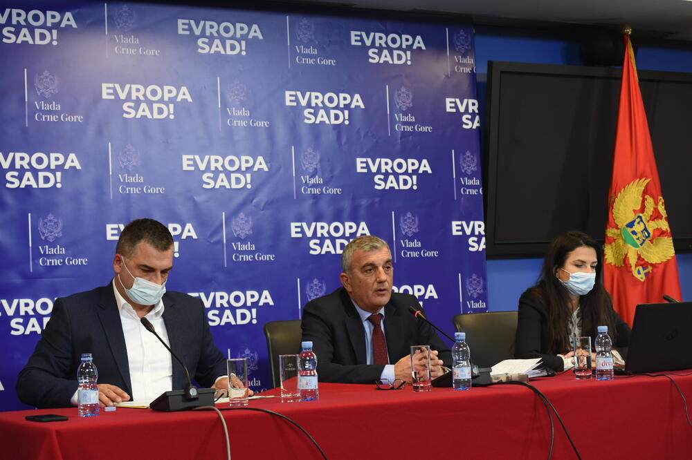 Sa pres konferencije, Foto: Savo Prelević