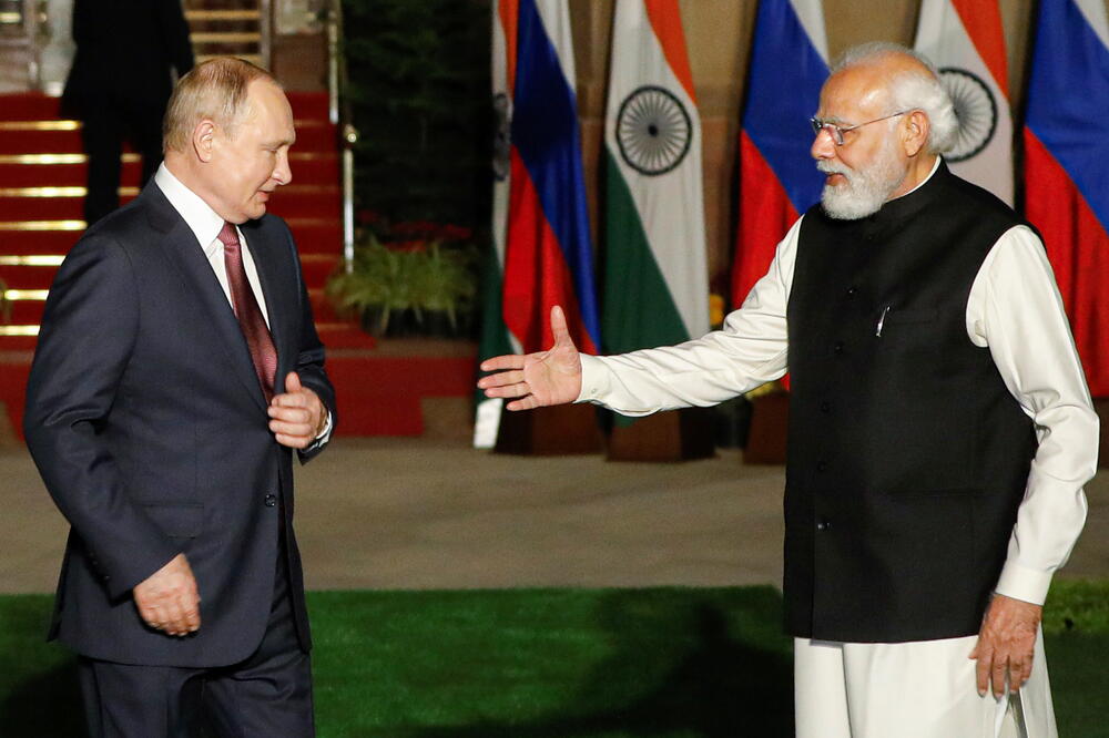 Putin i Modi, Foto: Reuters