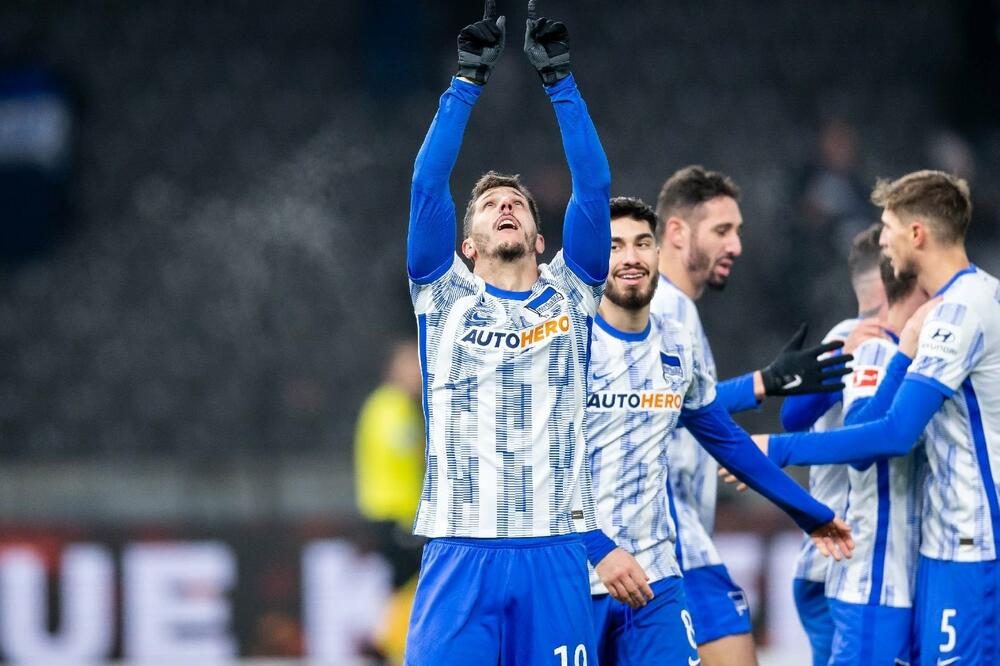 Jovetić je postigao pet golova u ligi ove sezone, Foto: Hertha BSC