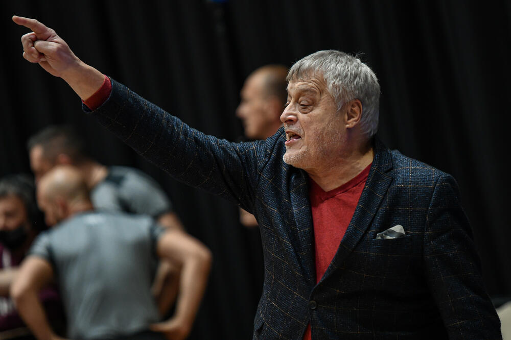 Miroslav-Muta Nikolić na klupi Vojvodine, Foto: ABA League 2 / Dragana Stjepanović