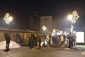 Pljevlja: Oko 50 građana protestovalo zbog predloga da se formira...