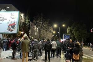 Protest u Podgorici trajao manje od pola sata, okupljeni pozvali...