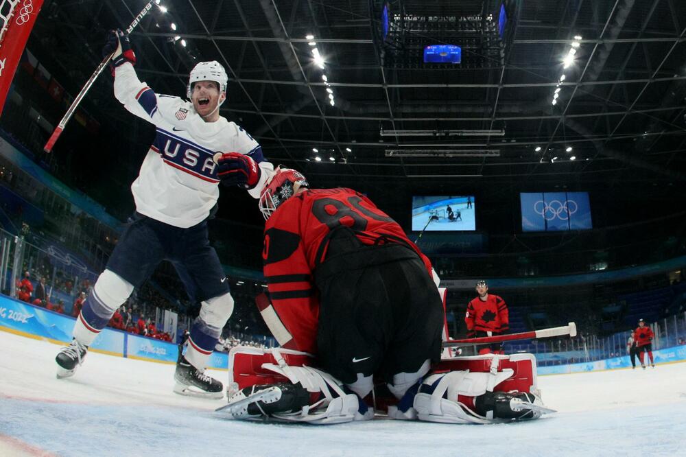 Sa meča SAD - Kanada, Foto: Reuters