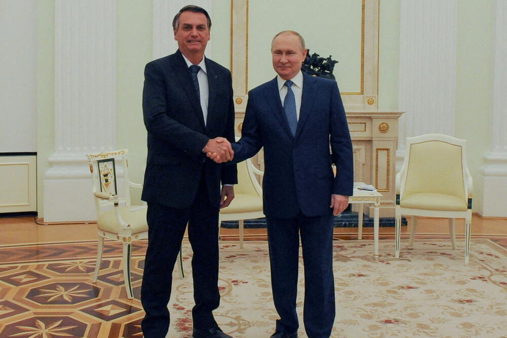 Bolsonaro i Putin, Foto: Reuters
