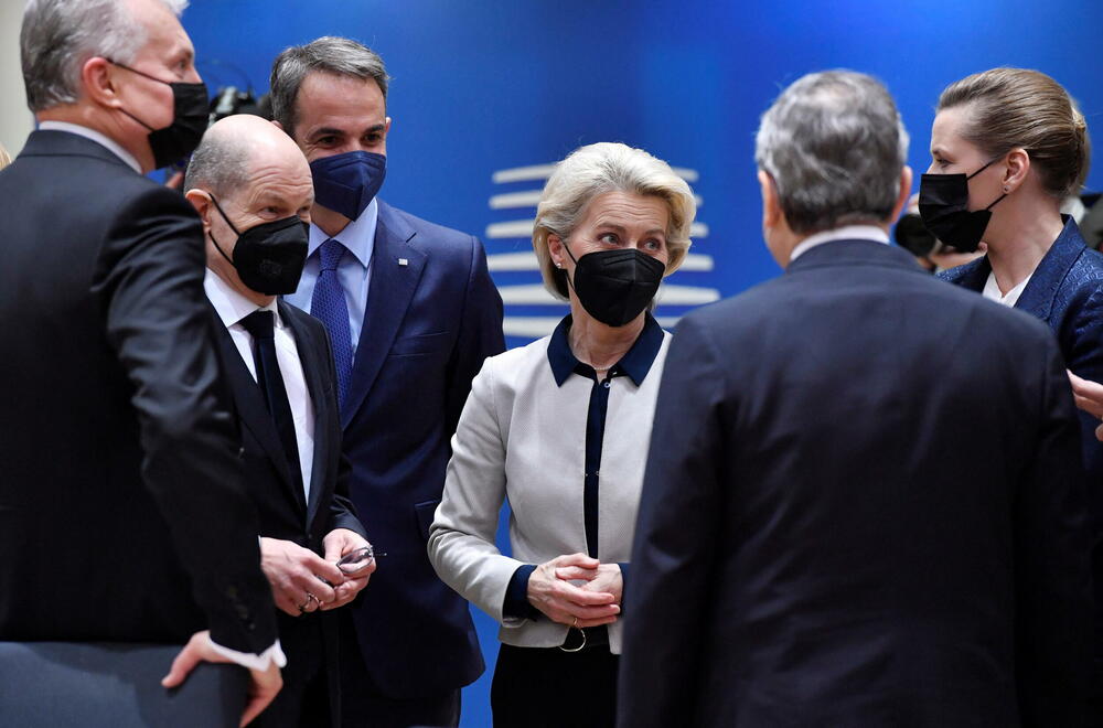 Evropski lideri na vanrednom samitu EU o Ukrajini prošlog četvrtka