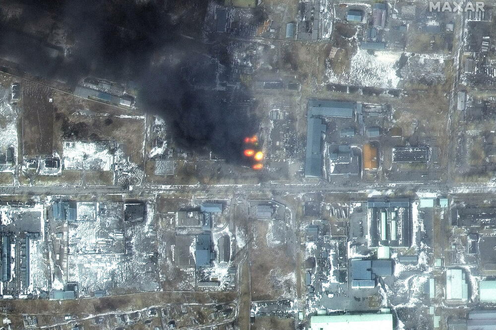 Jedna od fotografija koju je objavio Maksar, Foto: Reuters