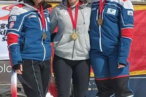 Jelena Vujičić pobjednica slalomske FIS trke u Kolašinu