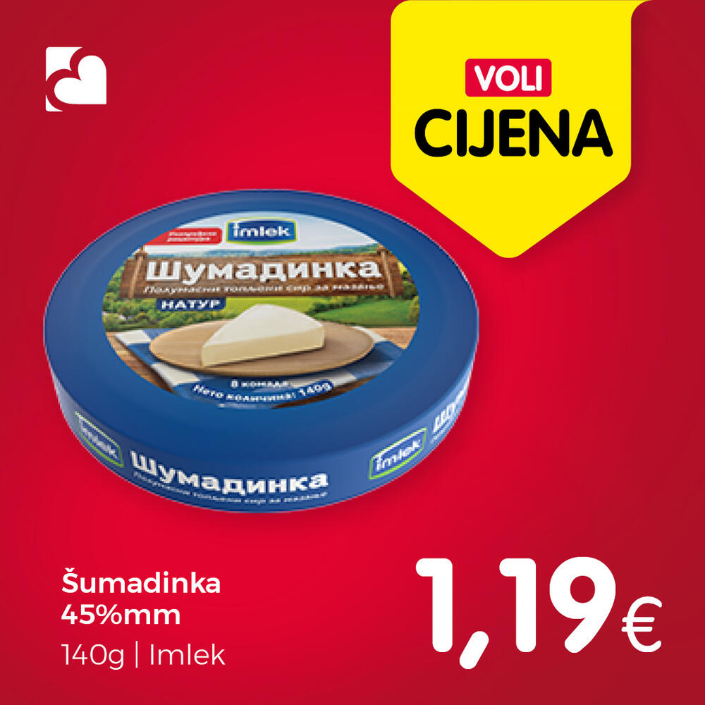 <p>Aktuelna ponuda važi u svim Voli i Naš diskont marketima, gdje vas čeka širi izbor, a mi izdvajamo samo neke proizvode.</p>